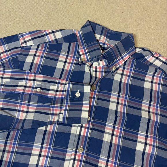 Vineyard Vines Shirt Mens Small Blue Murray Long Sleeve Button Up Sz Small - Picture 1 of 6